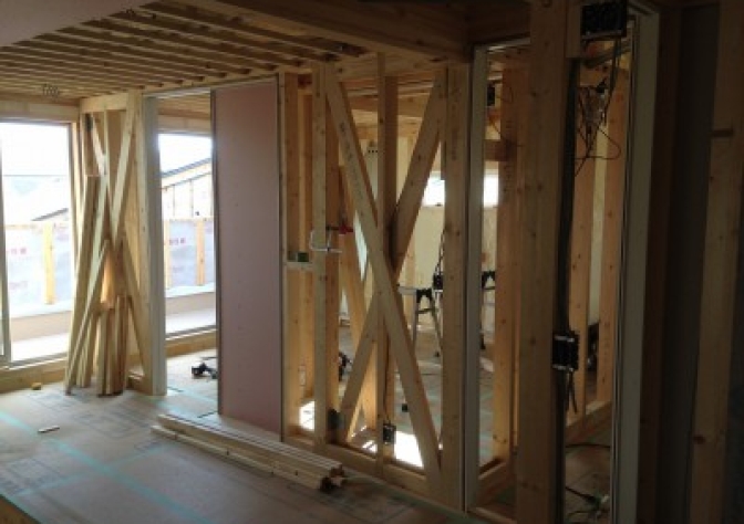 上棟して1ヶ月半!!