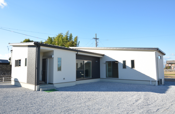 日当たりの良い平屋建て