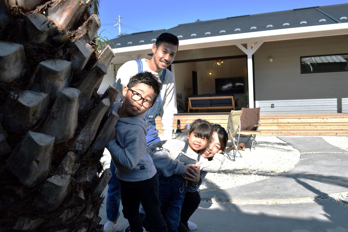 【カリフォルニアスタイルの平屋住宅】今では運命だったのかも、と思っています。