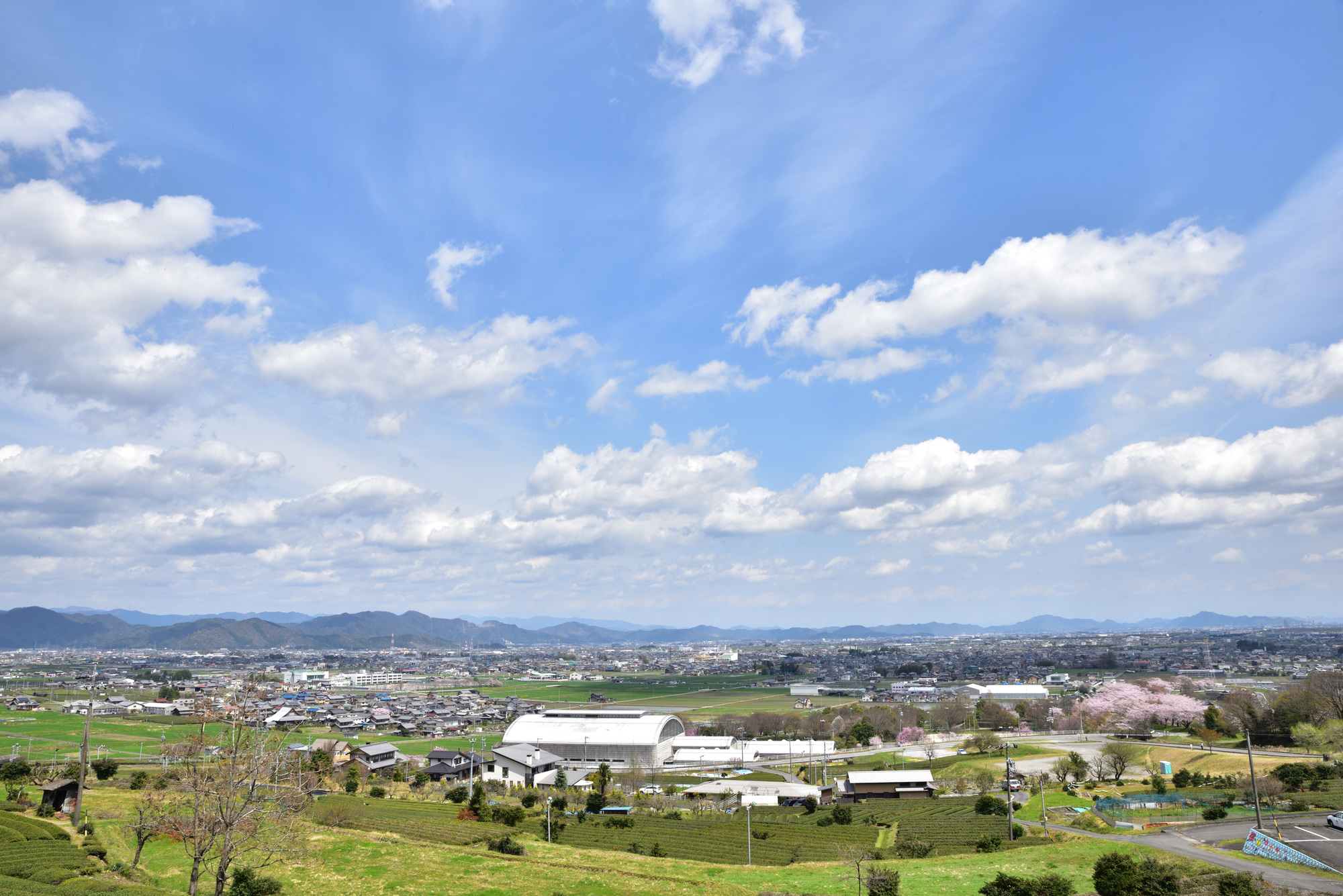 岐阜県の濃尾平野