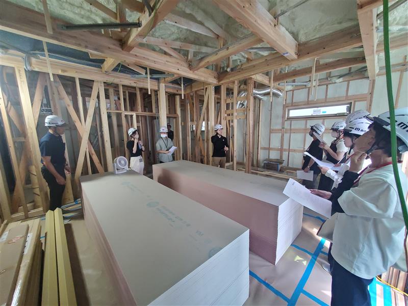 建築現場案内バスツアー