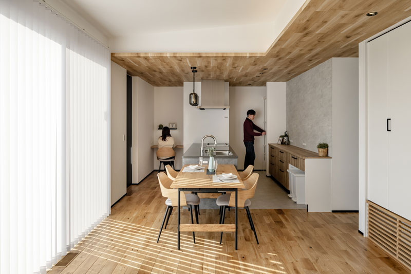 生活感を見せない工夫と、自分時間を大切にできる空間
